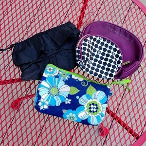 4 miscellaneous makeup bags